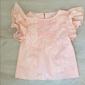 Cute Carters peachy pink 🍑 girls top.